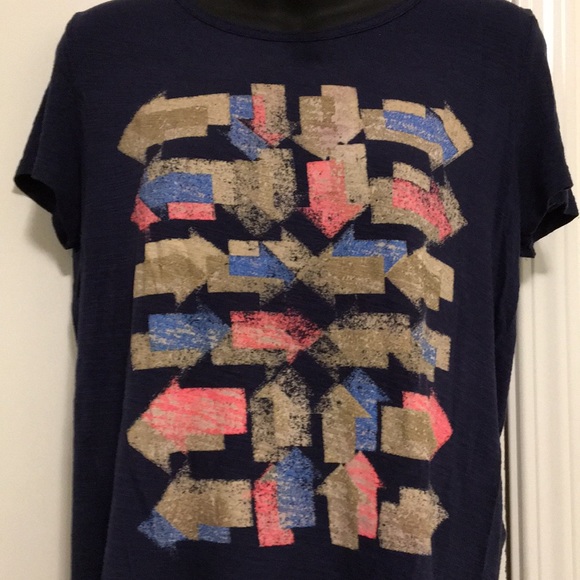 Marc by Marc Jacobs India Ink multi arrows T-shirt - Picture 2 of 16